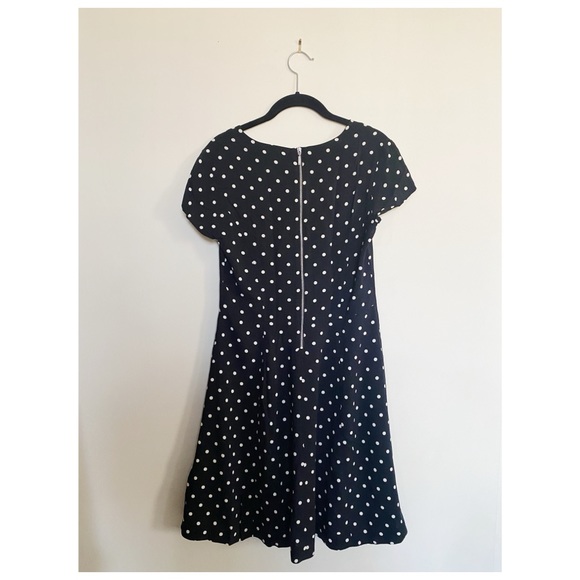 H&M Polka Dot Midi Dress | Size 6 - Picture 2 of 4